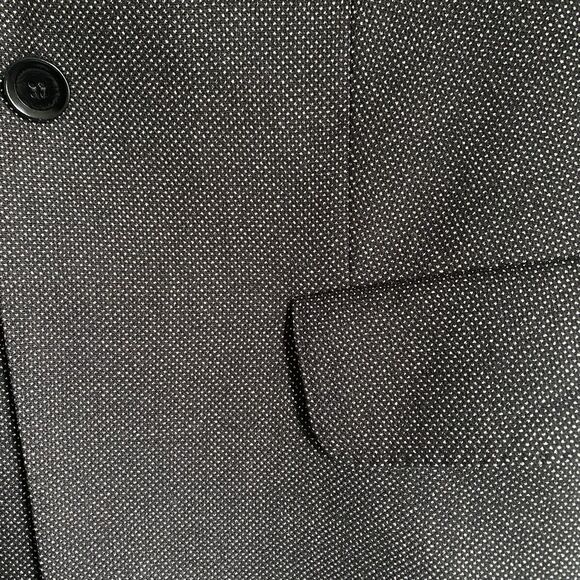 Max Mara Tweed Vest Sleeveless Jacket US 8 IT 42 Gray Wool Career Business - Picture 11 of 11